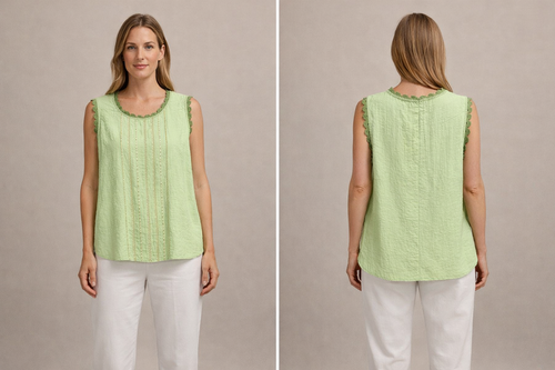 BLUSA ARIAN LINHO CAVADA